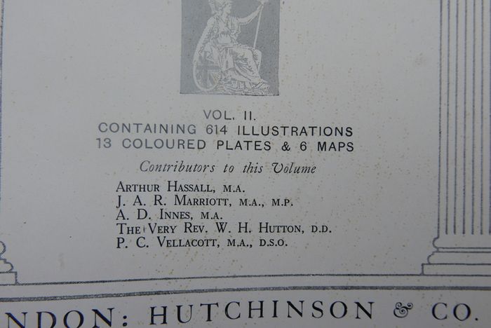 Hutchinson Story of the British Nation Vol I II III