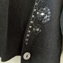 Black Jeweled Sweater Image 2