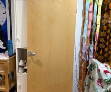 Free solid core door