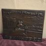 Russian Soviet Era Commemorative Plaque from 1985 Image 9
