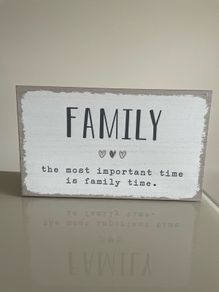 Wooden Family Picture