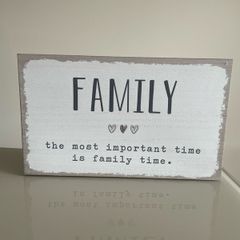 Wooden Family Picture