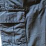 Boys black cargo trousers. 11-12 years Image 2