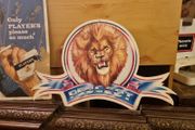 rare Peugeot showcard diecut 50cm double-sided