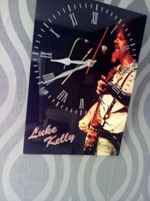 Luke Kelly wall clock , Man cave, home bar