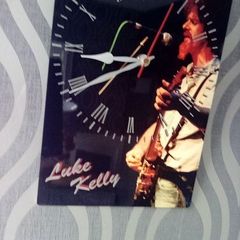 Luke Kelly wall clock , Man cave, home bar