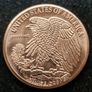 Copper 1 avdp oz Liberty Round Image 2