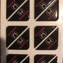 Gel Number Plate 3D Corner Badges set of 2 Image 2