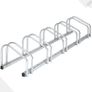 NEW 5 Bike Bicycle Parking Stand Steel Rack Image 3