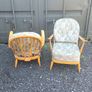 mid-century Ercol Windsor Model 203 lounge armchairs Image 7