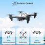 Mini Drone for Kids with 720P HD FPV Camera, Foldable RC Quarcopter for Boys Girls with Altitude Hold, Headless Mode, One Key Start, Tap Fly, Speed Adjustment, 3D Flips, 2 Modular Batteries (FREE POSTAGE) Image 4
