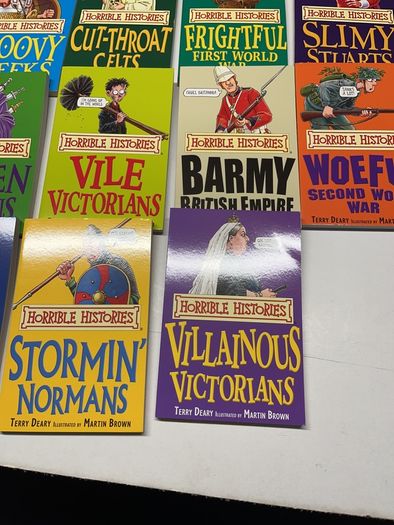 booksBlood-Curdling  set books