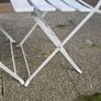 2 seater bistro set, powder coated metal Image 6