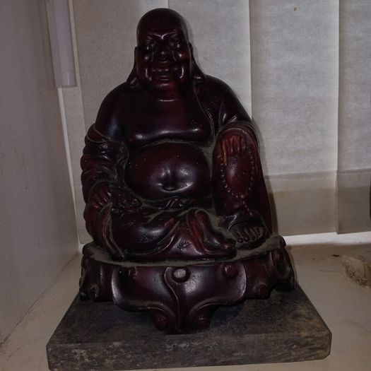Large Vintage "Laughing Buddha" Figure