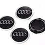 4pcs 69mm Car Wheel Center Caps Hub Rim covers badge For Audi A3 A4 A5 A7 A8 Q3 Q5 Q7 TT S3 S4 8P 4B0170A Image 2
