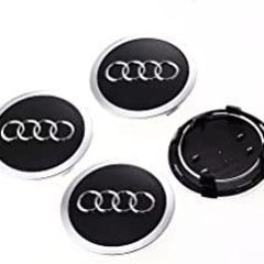 4pcs 69mm Car Wheel Center Caps Hub Rim covers badge For Audi A3 A4 A5 A7 A8 Q3 Q5 Q7 TT S3 S4 8P 4B0170A