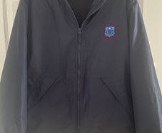 School Jacket St. Colmcille's CS Knocklyon waterproof jacket size S