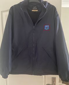 School Jacket St. Colmcille's CS Knocklyon waterproof jacket size S