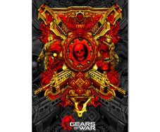 Gears Of War 15th Anniversary - A3 Poster