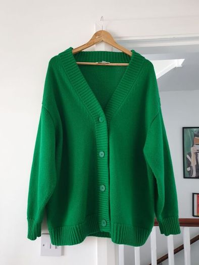 Cos Wool Cardigan Size Large