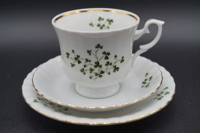 Vintage Porcelain Tea Cup With Plates (Chodziez Poland)
