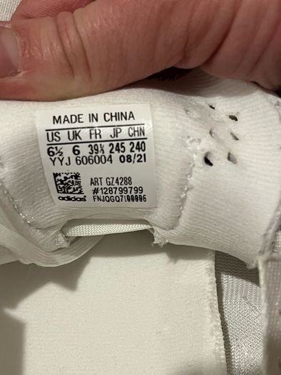 Adidas Allbirds Unisex Trainers Size 6