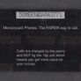 Great Britain Mercury Butterfly (Mercury Pager)(GPT - Magnetic) Phone Card Image 2