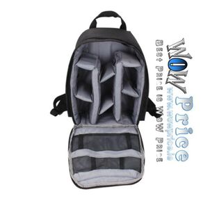 23423 Waterproof Backpack For DSLR Camera Grey
