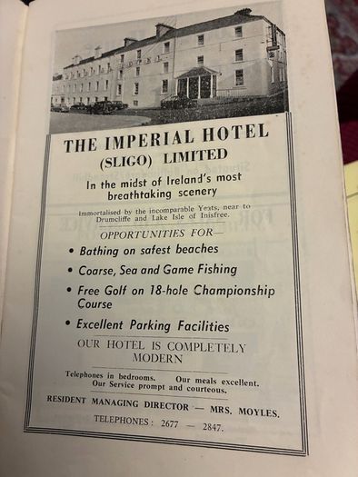 Sligo Guide 1960's