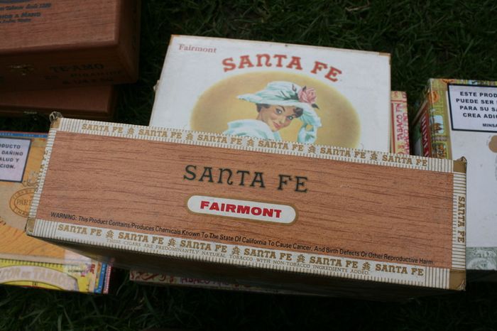 Vintage Wood Cigar Boxes