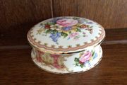 Vintage Royal Albert Bone China Lady Carlyle Lidded Trinket Box Dish