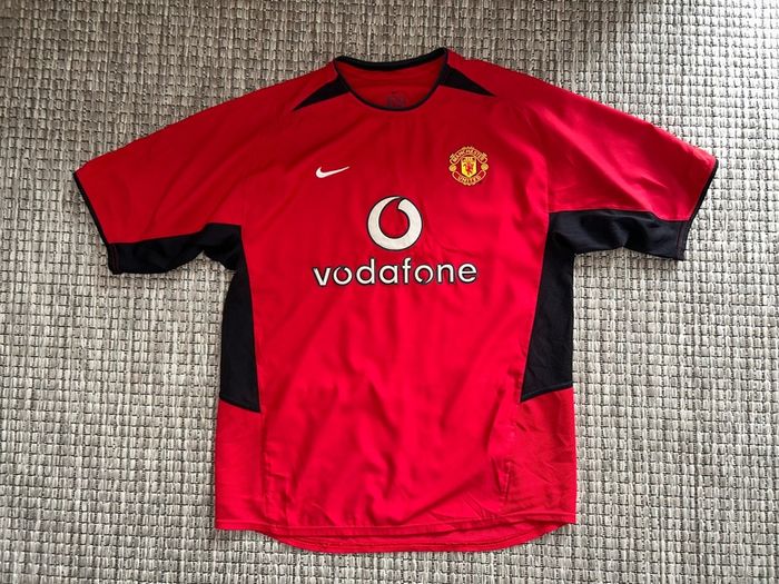 MANCHESTER UNITED home jersey shirt 2002/03 - 2003/04 Nike M