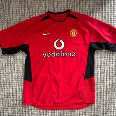 MANCHESTER UNITED home jersey shirt 2002/03 - 2003/04 Nike M