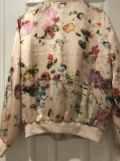 Floral  Bomber Jacket