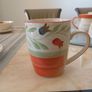 5 x mugs plus sugar bowl and jug Image 6