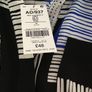 Next Loose Fitting Black/Blue Print Midi Dress Size 12 Petite Image 2