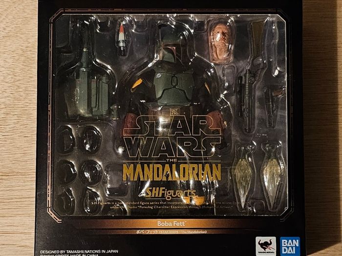 Star Wars Bandai S.H Boba Fett New & Unopened