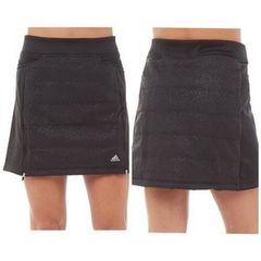 BNWT Adidas Womens Quilted Insulated Golf Skirt Black size L UK14/16 EU42/44 Postage included