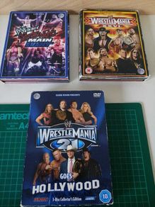 WWE DVD Bundle  WrestleMania & Saturday Nights Main Event