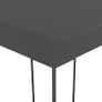 Garden Marquee with String Lights 3x3 m Anthracite Image 4