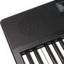 61 Key Keyboard with Sheet Music Stand, Power Supply, Piano Note Stickers & Simply Piano Lessons, Black Image 7