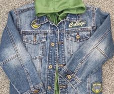 Boys denim jacket age 8-9