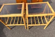 bamboo side tables