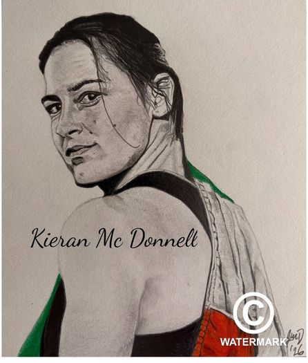 Katie Taylor Drawing