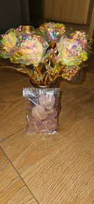 Roses and heart stones