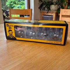 Breaking Bad Shot Glasses Beakers - New Sealed