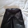 KiabivFaux Leather Jeans Image 3