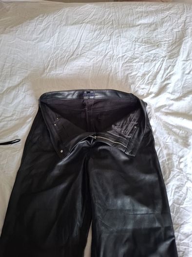 KiabivFaux Leather Jeans