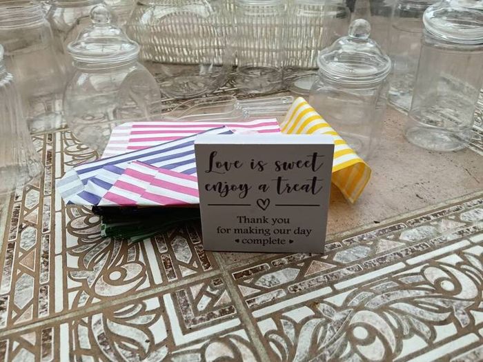 sweet jars for wedding