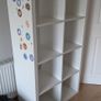 ikea desk + free shelving unit Image 2